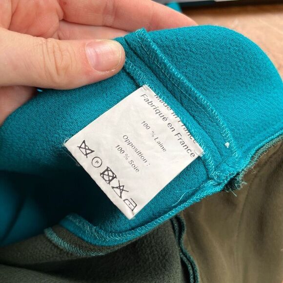 Dovima Paris High-End French Designer Colorblock Shift Dress, SZ 6-8 - Picture 4 of 12